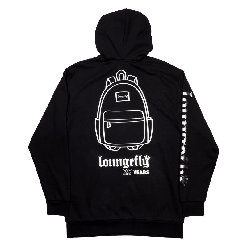 Loungefly 25th Anniversary Logo Black Unisex Hoodie