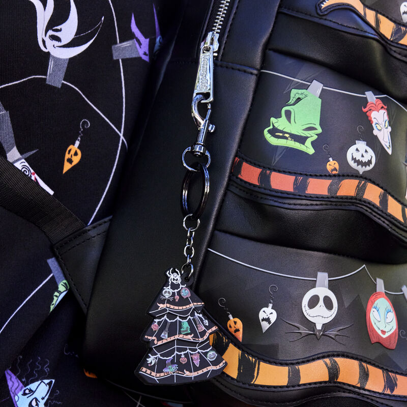Nightmare Before Christmas Tree String Lights Keychain