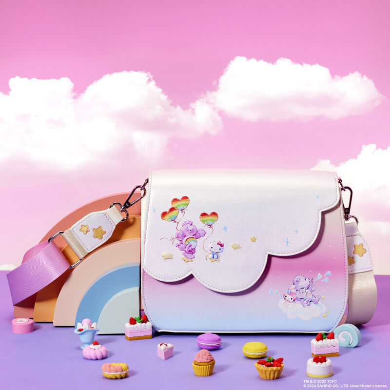 Care Bears x Sanrio Exclusive Hello Kitty x26 Friends Care-A-Lot Crossbody Bag