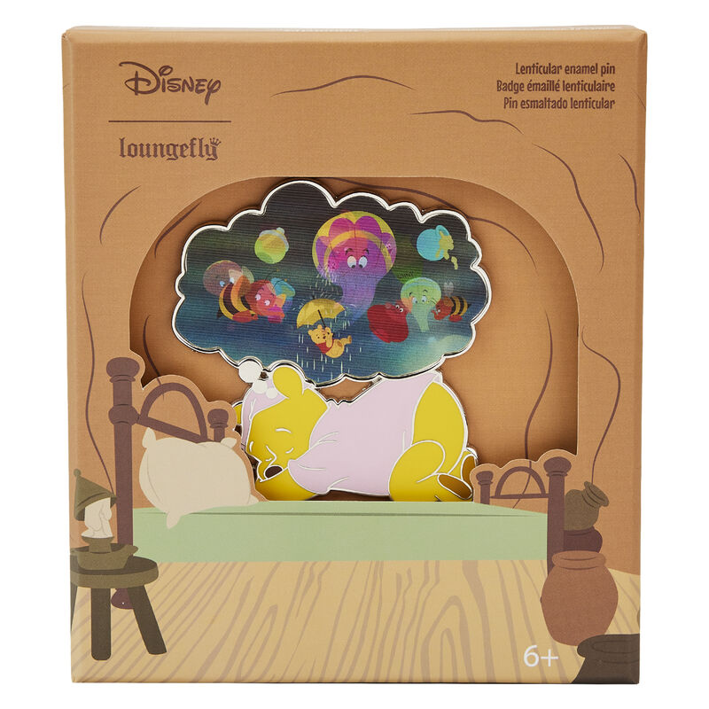 Winnie the Pooh Heffa-Dream Lenticular Pin
