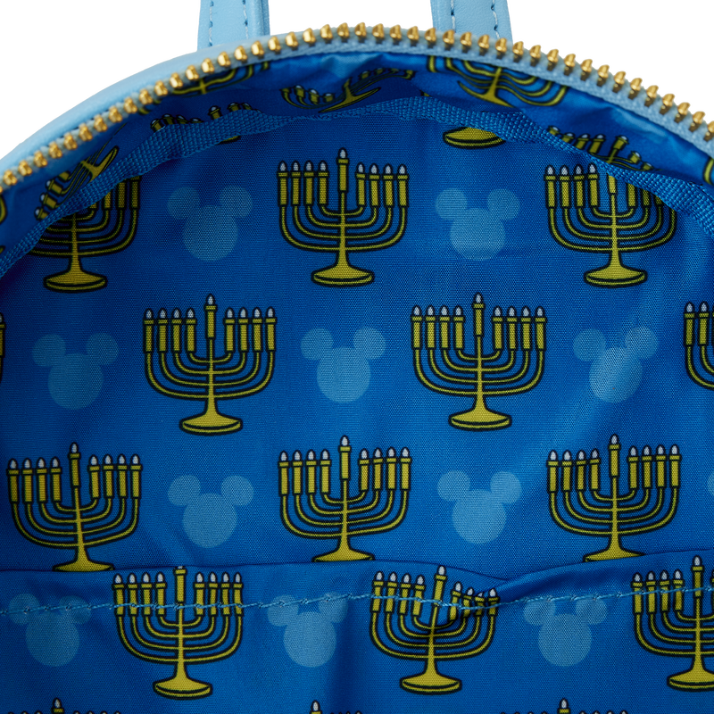 Mickey Mouse Hanukkah Sequin Glow Mini Backpack