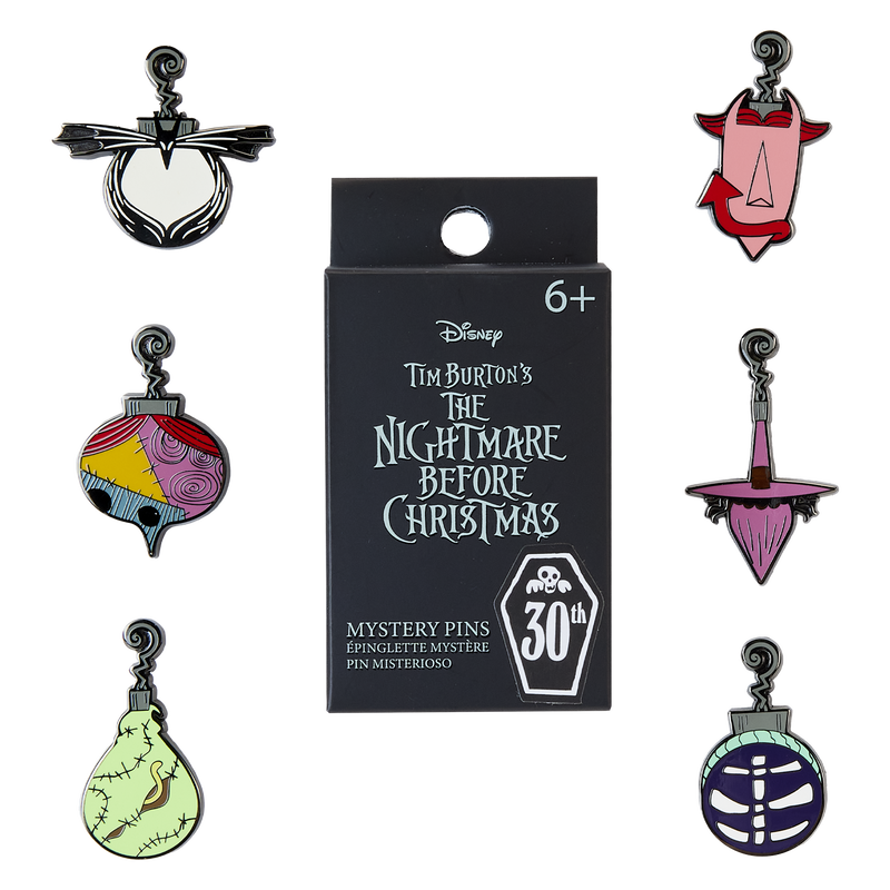 Nightmare Before Christmas Ornament Mystery Box Pin
