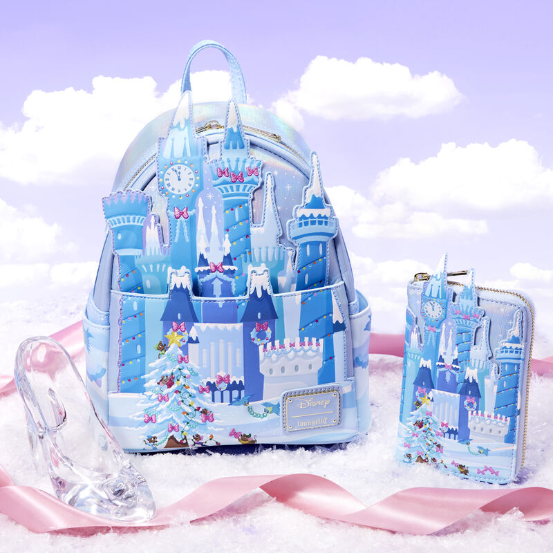 Cinderella Exclusive Holiday Castle Light Up Mini Backpack