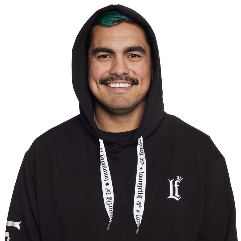 Loungefly 25th Anniversary Logo Black Unisex Hoodie