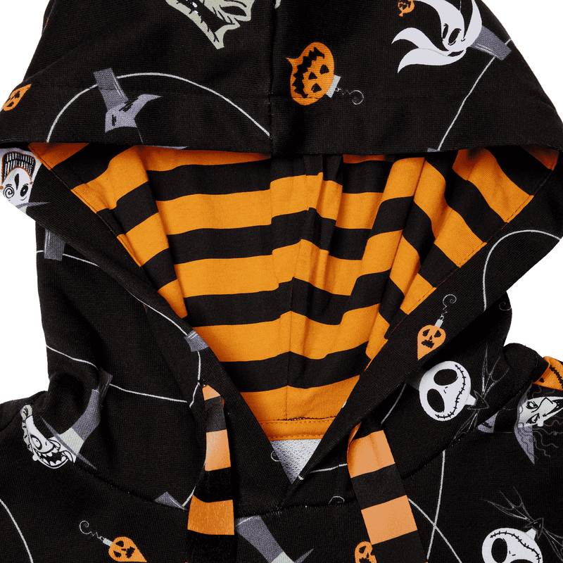 Nightmare Before Christmas Tree String Lights Unisex Hoodie