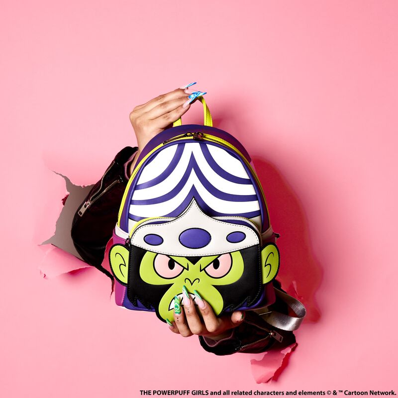 Powerpuff Girls Mojo Jojo Glow Cosplay Mini Backpack