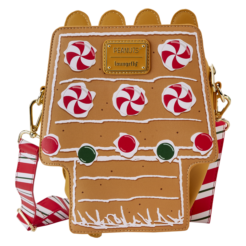 Peanuts Snoopy Gingerbread House Scented Crossbody Bag