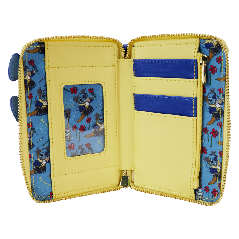 Stitch in Beast Costume Exclusive Zip Around Wallet
