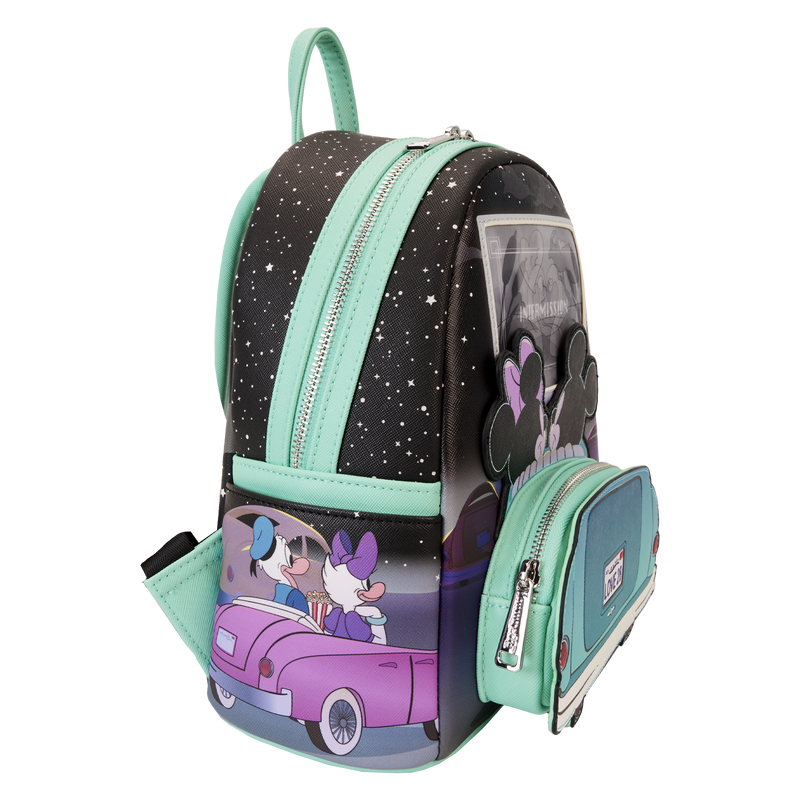 Mickey x26 Minnie Date Night Drive-In Lenticular Mini Backpack