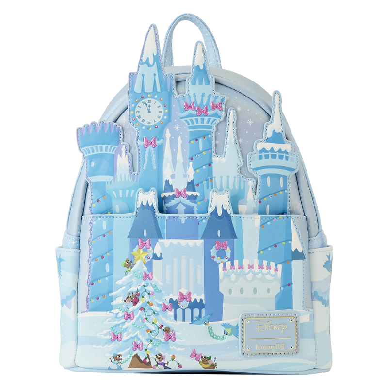 Cinderella Exclusive Holiday Castle Light Up Mini Backpack