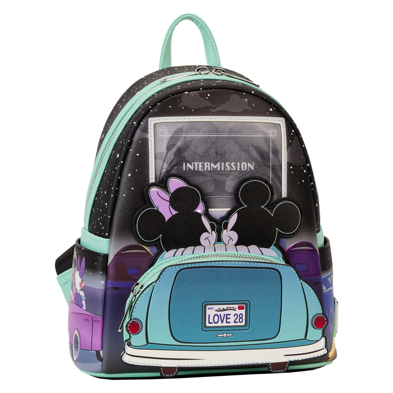 Mickey x26 Minnie Date Night Drive-In Lenticular Mini Backpack