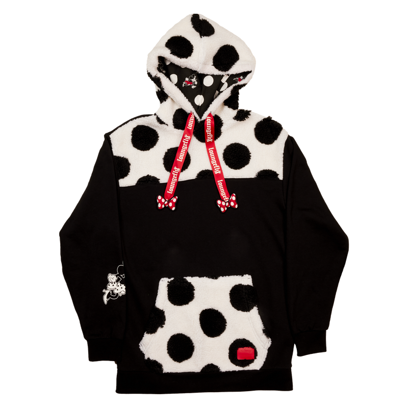 Minnie Mouse Rocks the Dots Classic Sherpa Unisex Hoodie