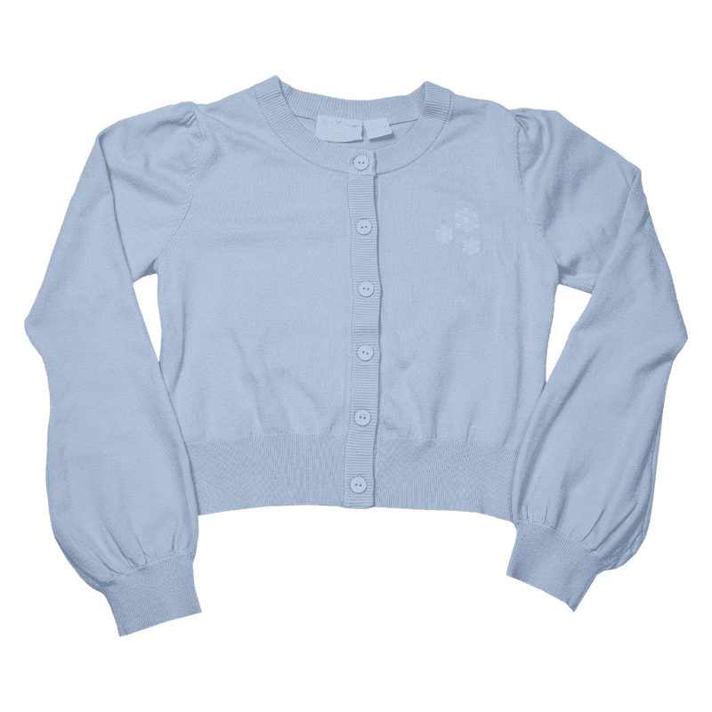 Stitch Shoppe Mickey x26 Friends Winter Snow Balloon Sleeve Cardigan