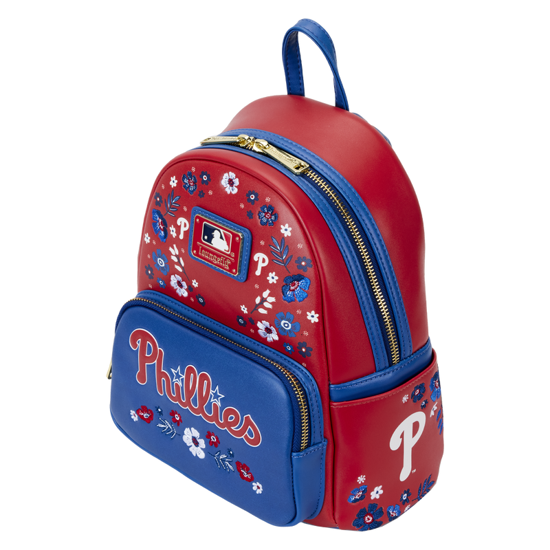 MLB Philadelphia Phillies Floral Mini Backpack