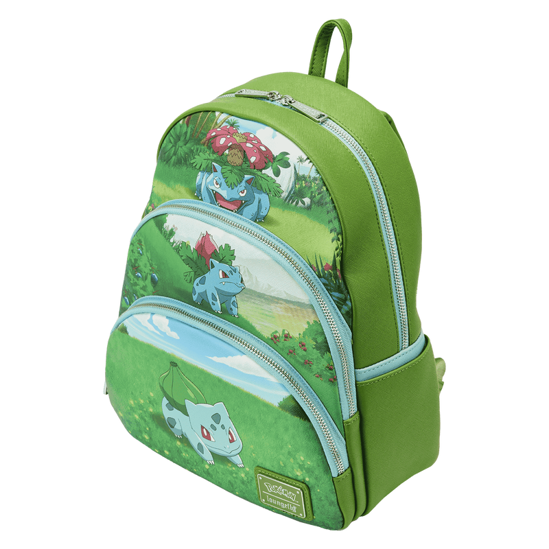 Pokémon Bulbasaur Evolutions Triple Pocket Backpack