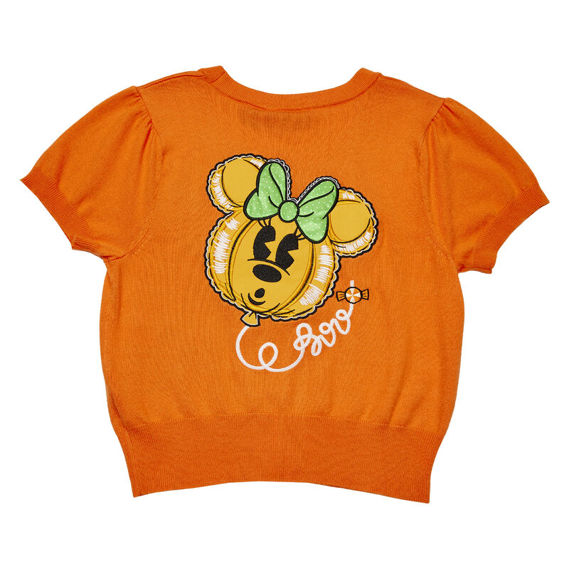 Stitch Shoppe Minnie Mouse Pumpkin Balloon Domonique Cardigan
