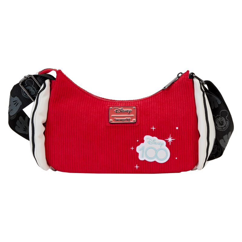 Disney100 Mickey x26 Minnie Classic Gloves Crossbody Bag