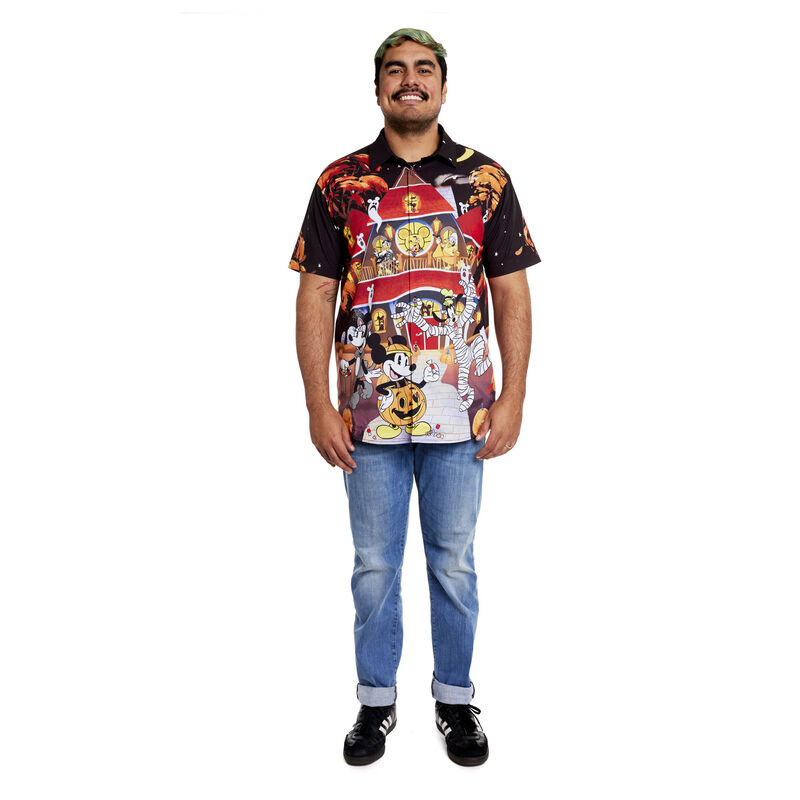 Mickey x26 Friends Haunted House Camp Shirt