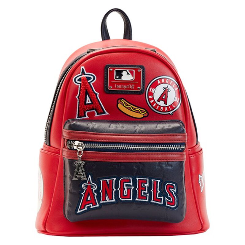 MLB LA Angels Patches Mini Backpack