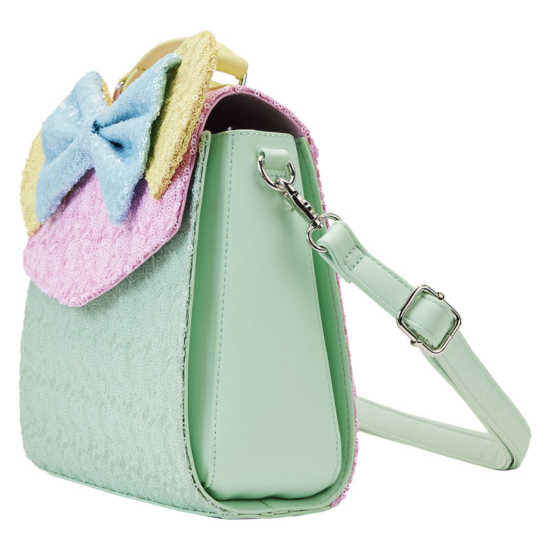 Limited Edition Exclusive - Minnie Mouse Pastel Sequin Crossbody Bag