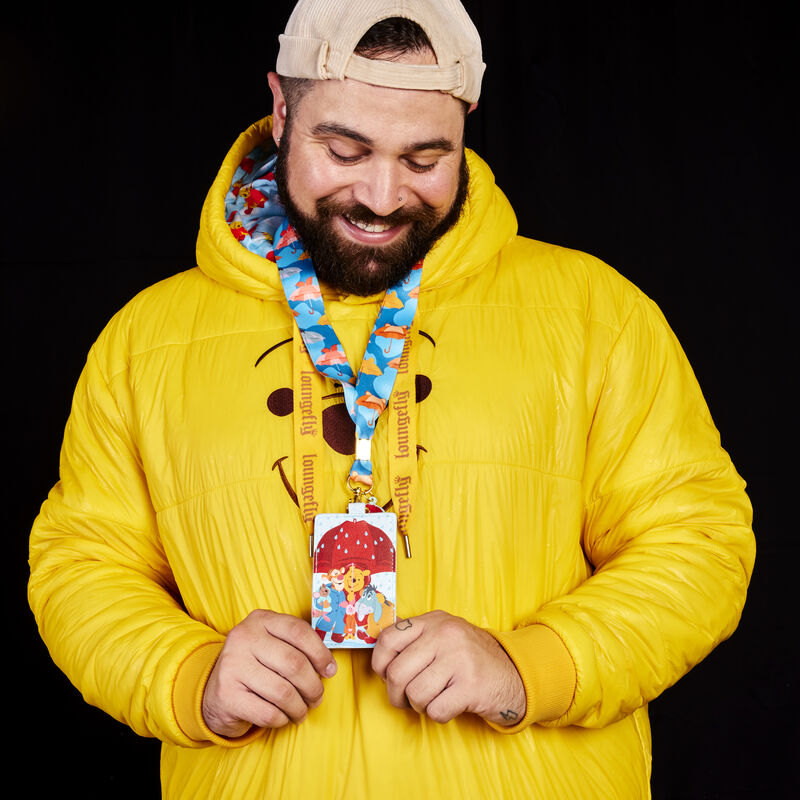 Winnie the Pooh x26 Friends Rainy Day Lanyard With Card Holder