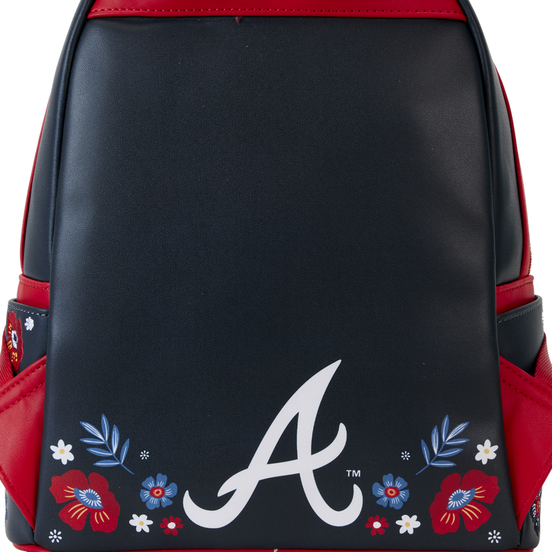 MLB Atlanta Braves Floral Mini Backpack