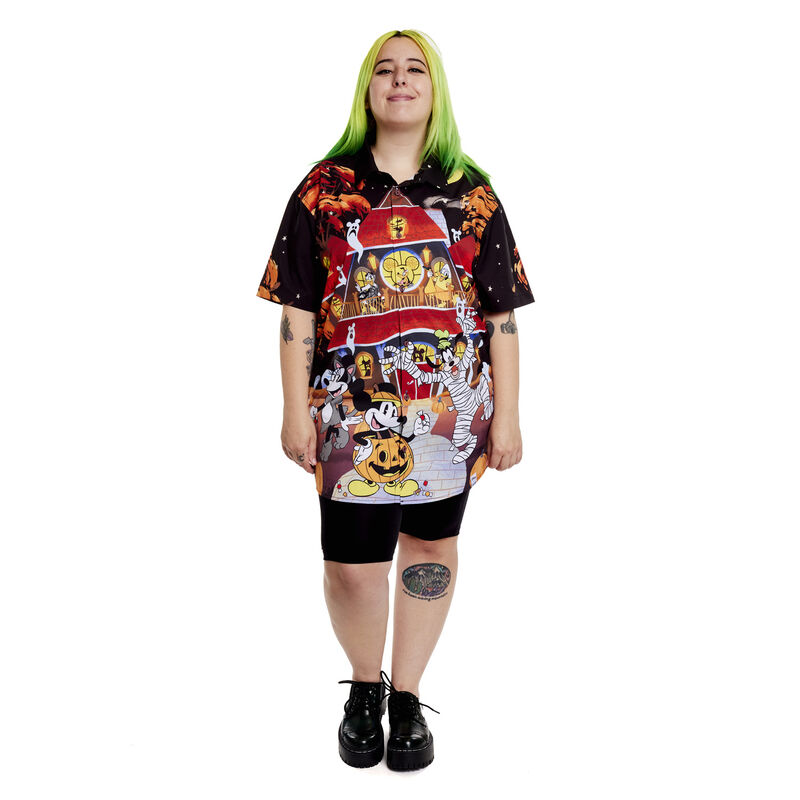 Mickey x26 Friends Haunted House Camp Shirt