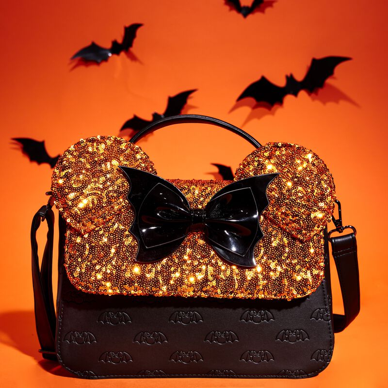 Minnie Mouse Exclusive Halloween Sequin Crossbody Bag