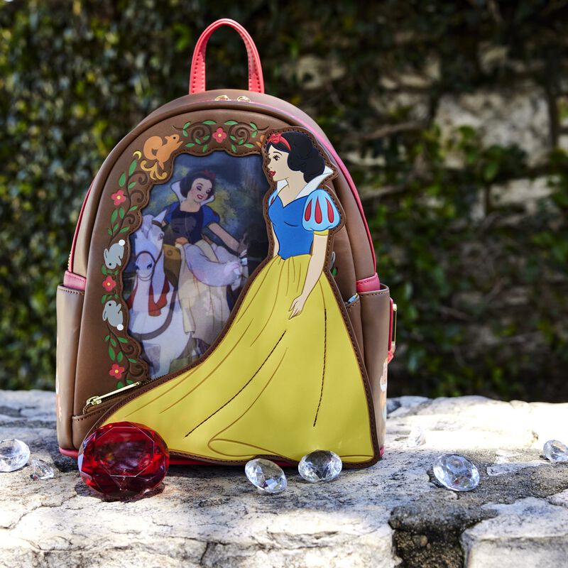 Snow White Princess Series Lenticular Mini Backpack