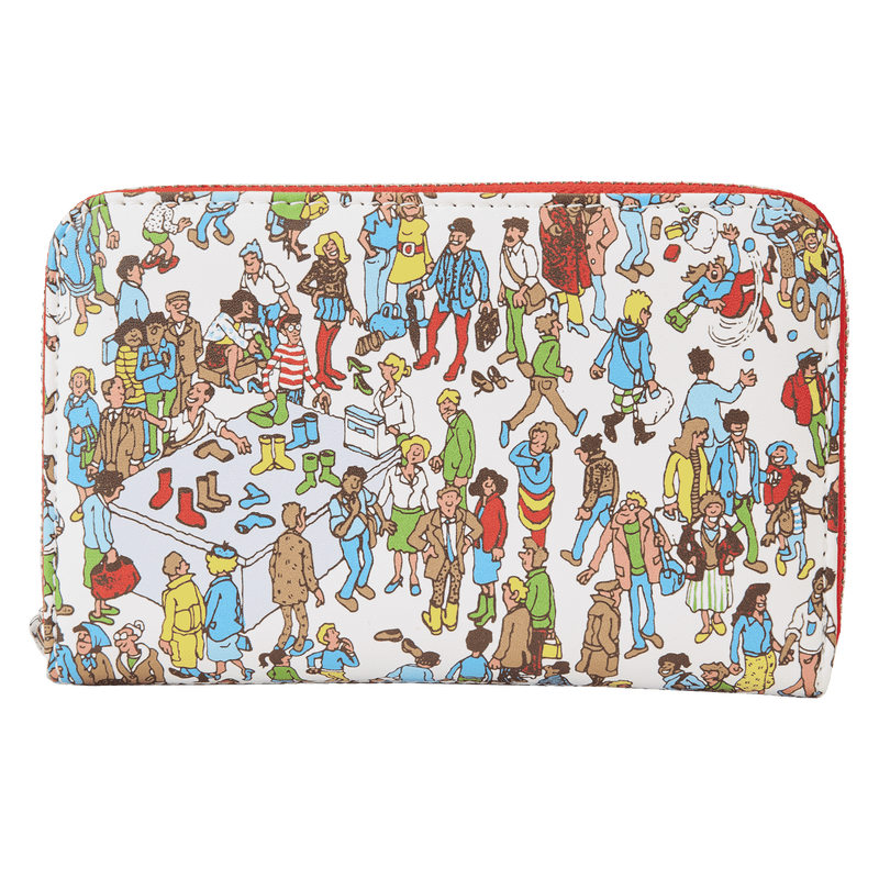 Where’s Waldo All-Over Print Zip Around Wallet