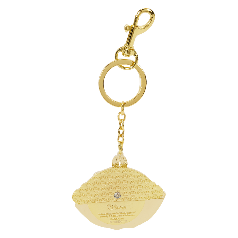 Winnie the Pooh Rainy Day Puffer Jacket Moving Keychain