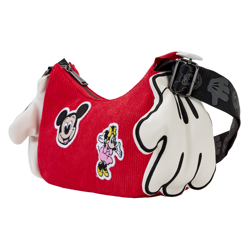Disney100 Mickey x26 Minnie Classic Gloves Crossbody Bag