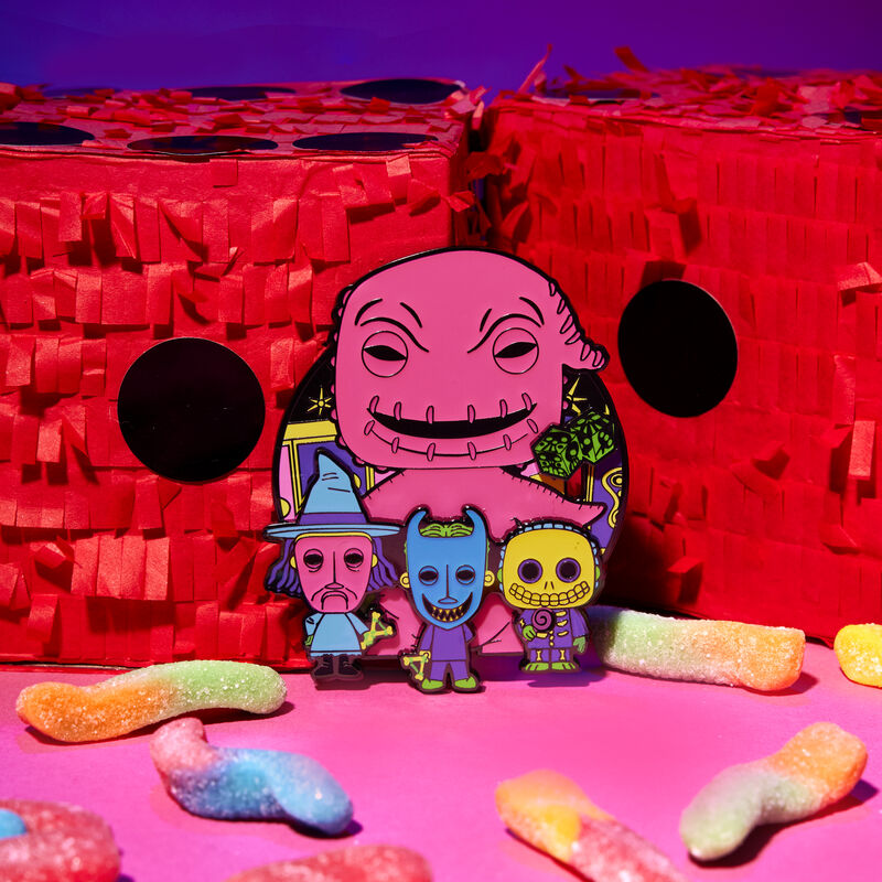 NYCC Limited Edition Funko Pop! By Loungefly Neon Oogie Boogie 3