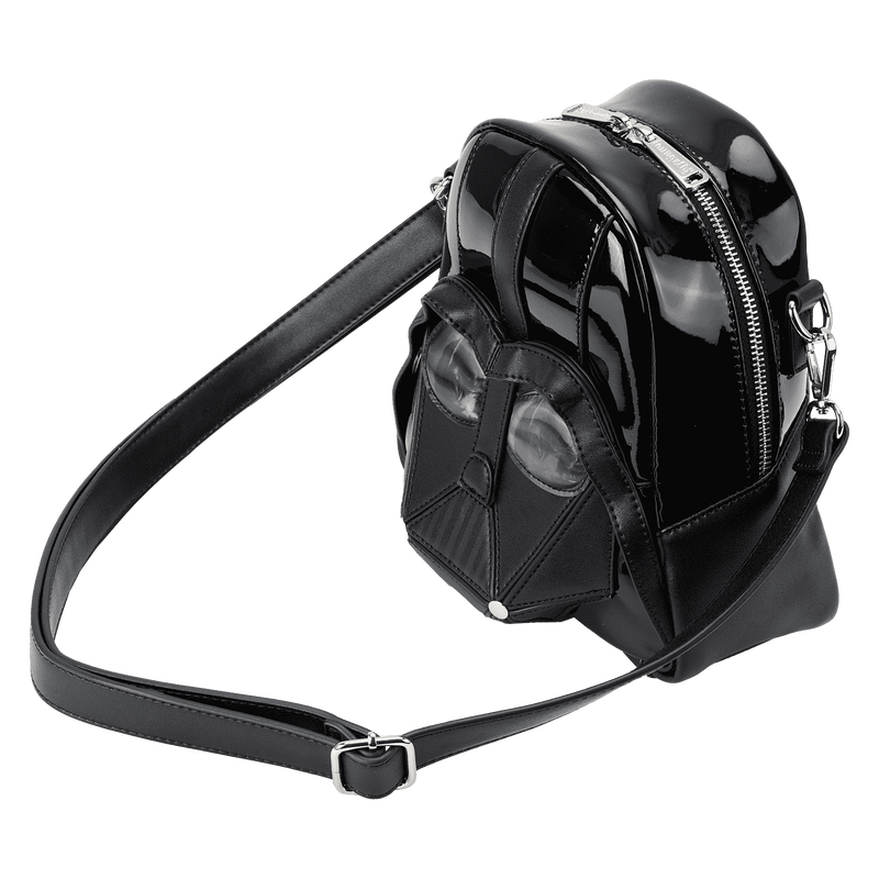 Darth Vader Figural Helmet Crossbody Bag
