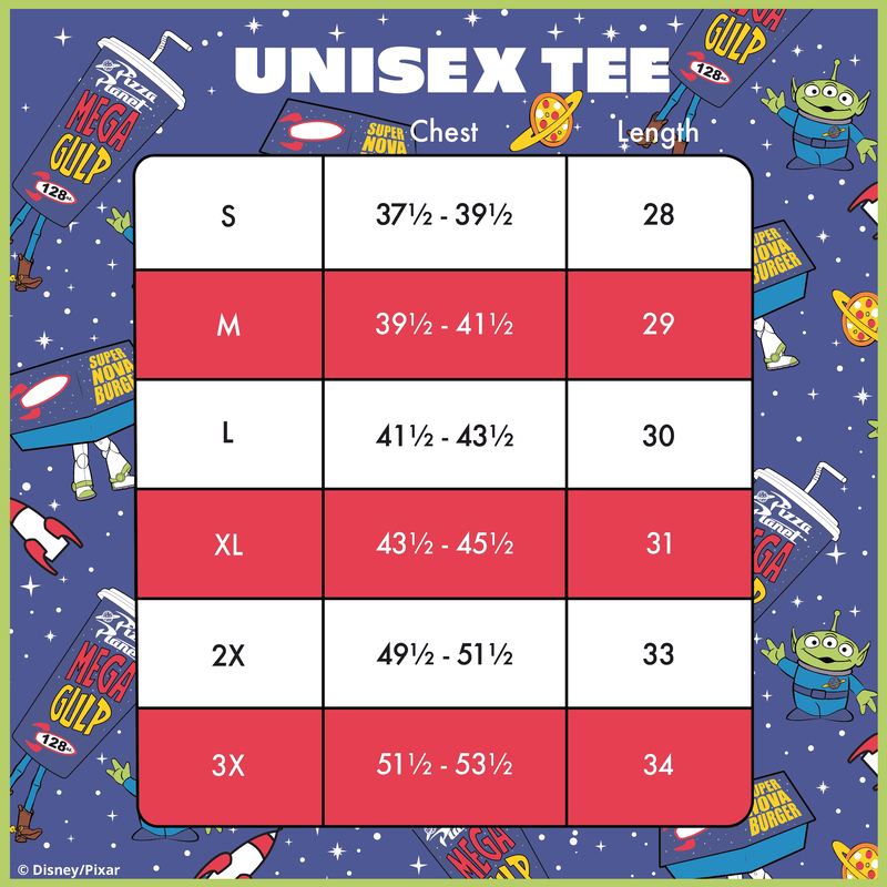 Toy Story Aliens All-Over Print Unisex Tee