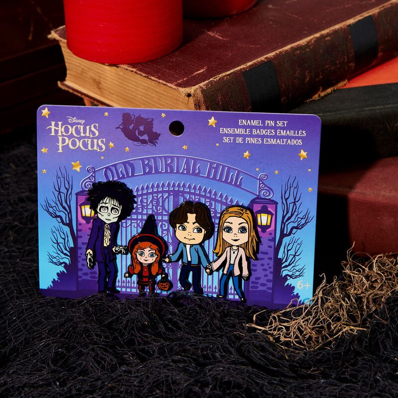 Hocus Pocus 4-Piece Pin Set