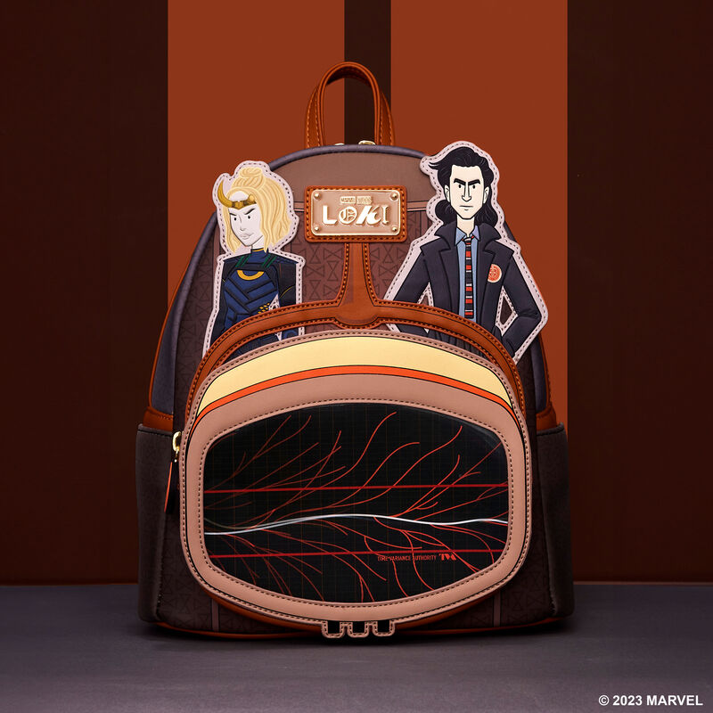 Loki TVA Multiverse Lenticular Mini Backpack