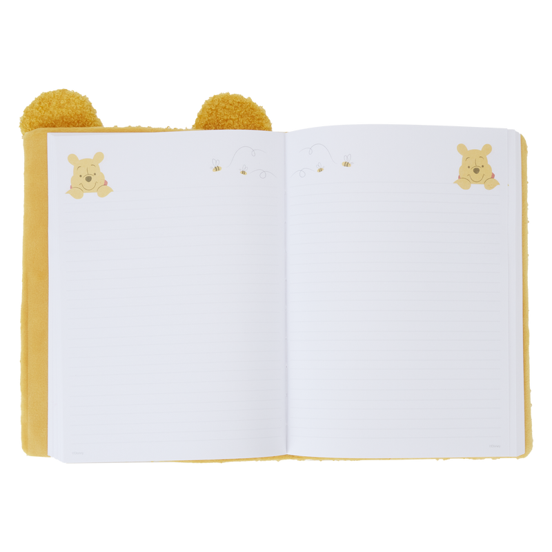 Winnie the Pooh Cosplay Plush Refillable Stationery Journal