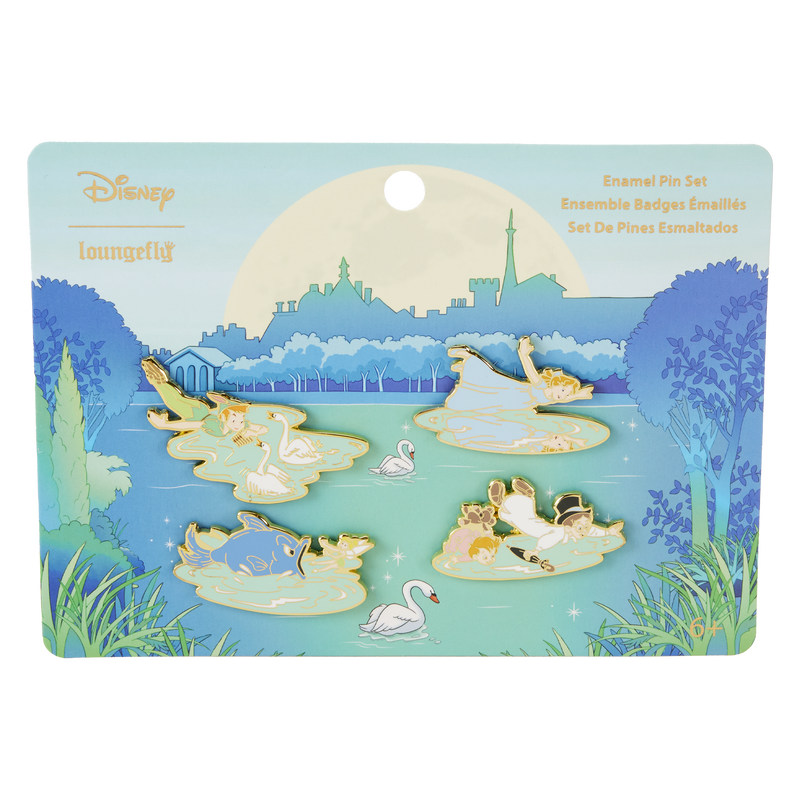 Peter Pan You Can Fly 4-Piece Pin Set