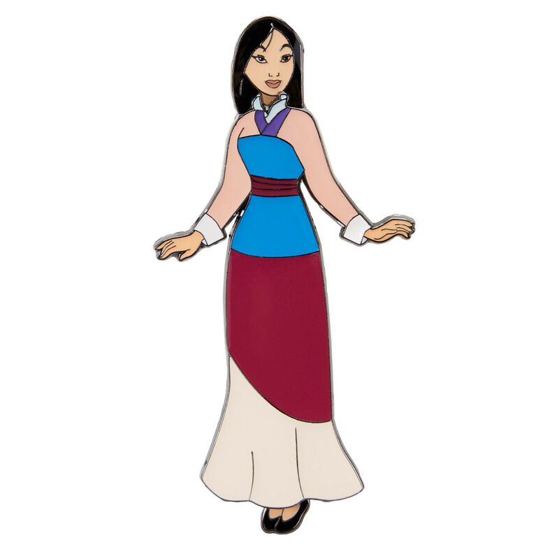 Mulan Paper Doll Magnetic Pin Set