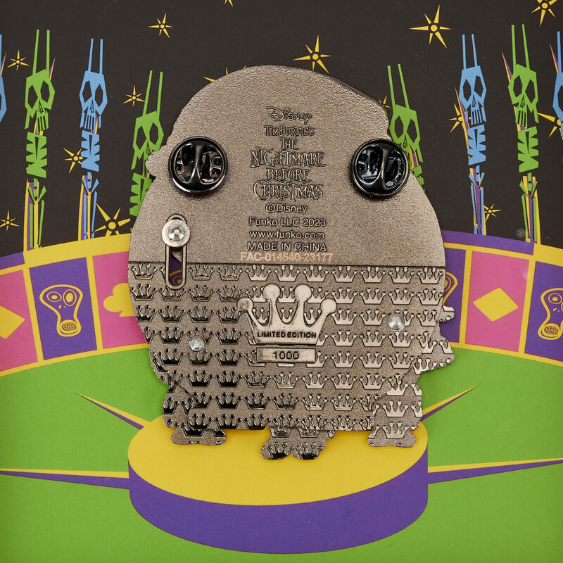 NYCC Limited Edition Funko Pop! By Loungefly Neon Oogie Boogie 3