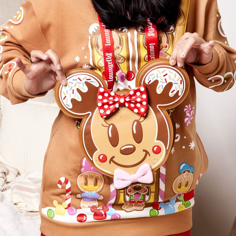 Mickey x26 Minnie Gingerbread Cookie Crossbody Bag