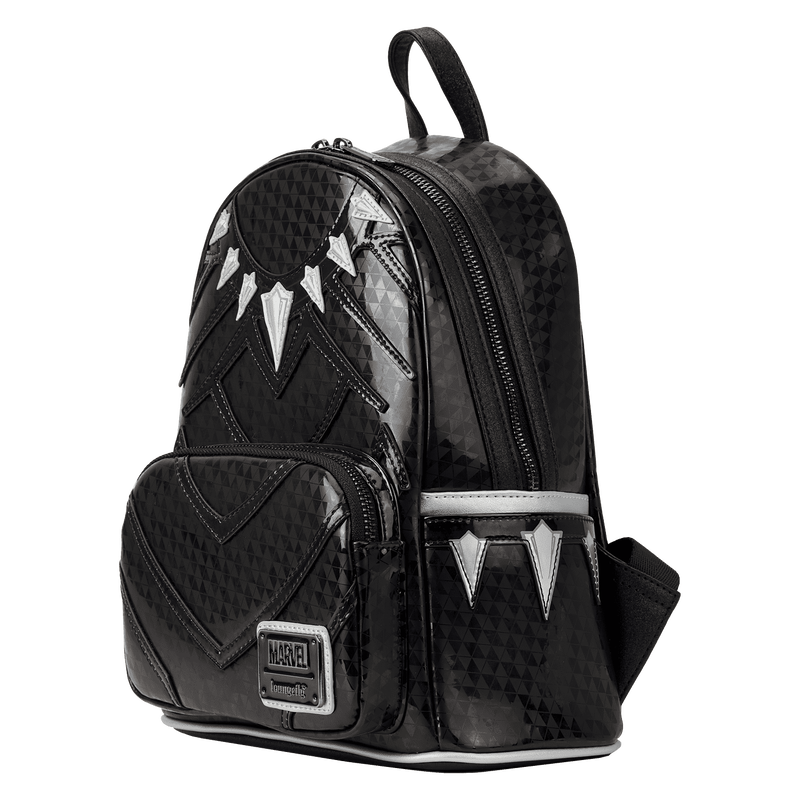 Marvel Metallic Black Panther Cosplay Mini Backpack