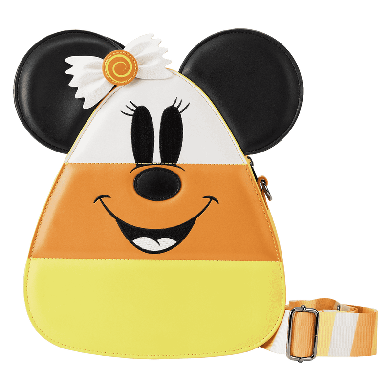 Mickey and Minnie Mouse Candy Corn Crossbody Bag