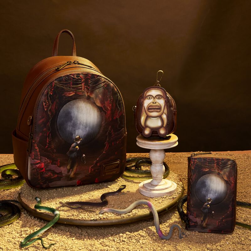 Indiana Jones Raiders of the Lost Ark Mini Backpack with Coin Purse