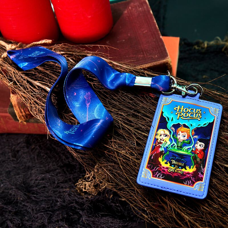 Hocus Pocus Sanderson Sisters Lanyard with Card Holder