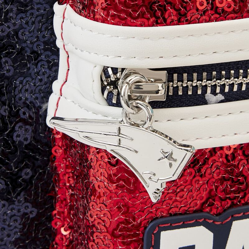 NFL New England Patriots Sequin Mini Backpack