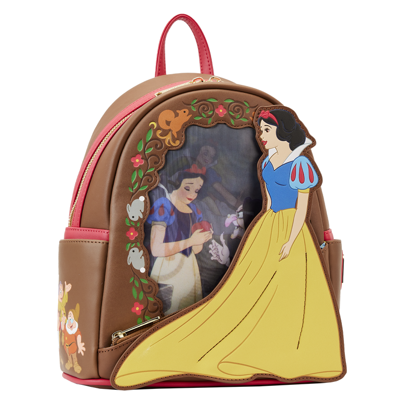 Snow White Princess Series Lenticular Mini Backpack