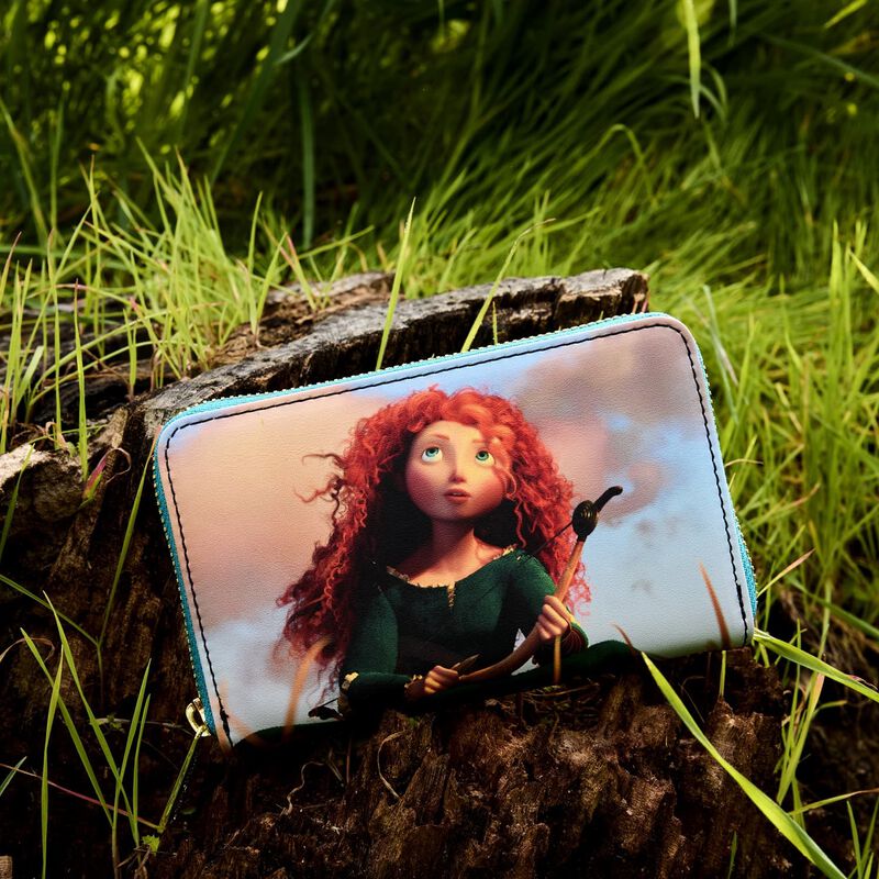 Brave Princess Scenes Zip Around Wallet