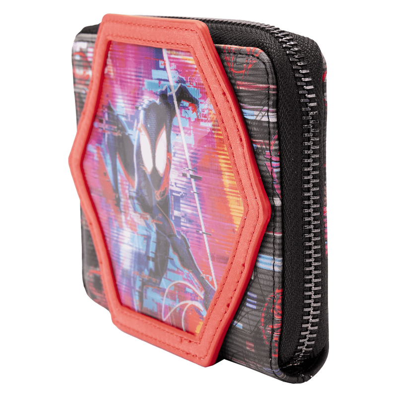 Across the Spider-Verse Lenticular Zip Around Wallet